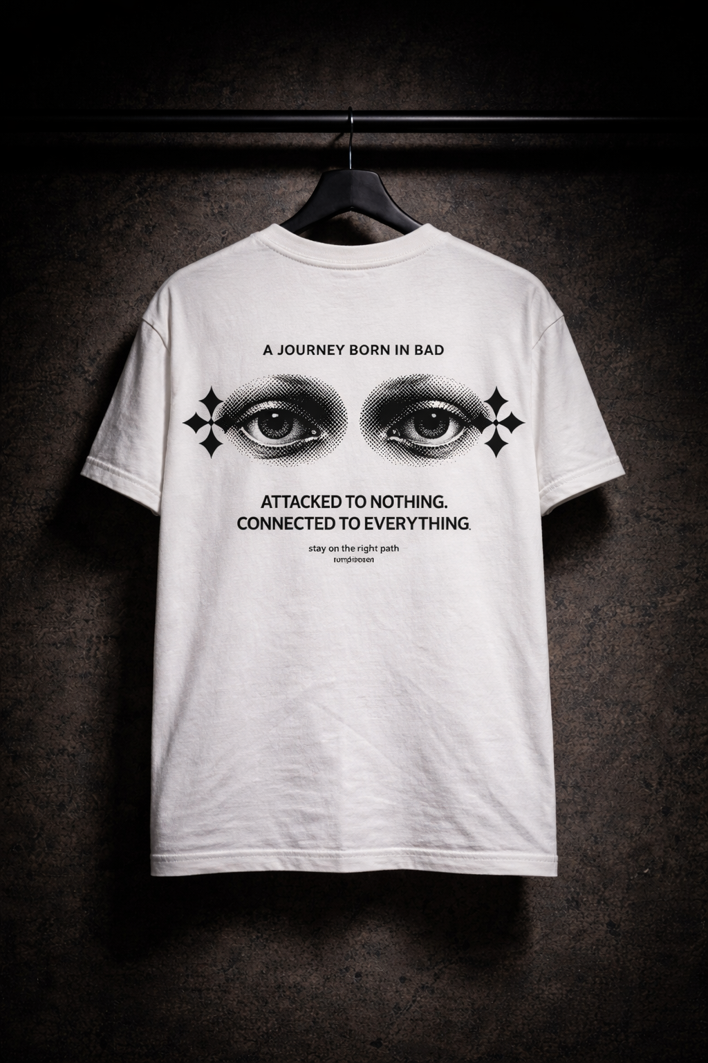 Dual Cross Graphic T-Shirt